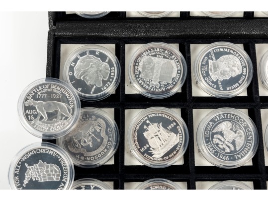 Collection Of .999 Fine Silver Coins (36 Count)