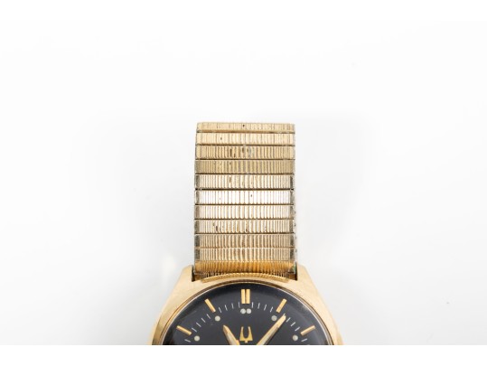 Vintage Bulova Accutron M7 14 KT Gold Filled Watch 1967