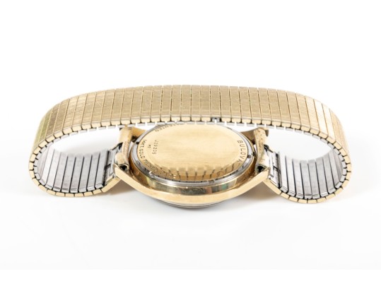 Vintage Bulova Accutron M7 14 KT Gold Filled Watch 1967