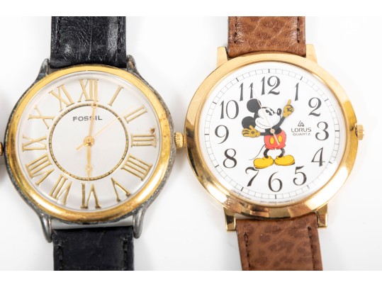 Four Miscellaneous Vintage Wrist Watches