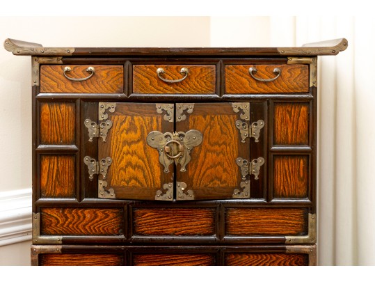 Vintage Korean Tansu 3-Piece Chest