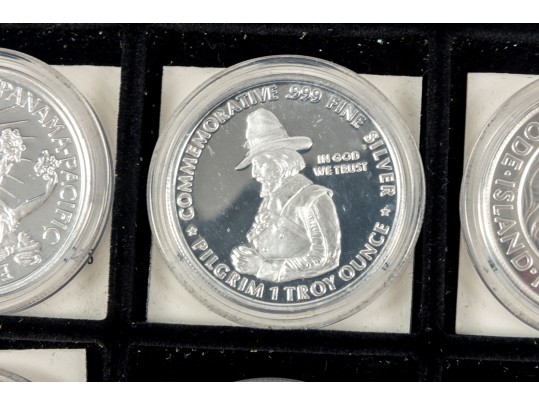 Collection Of .999 Fine Silver Coins (36 Count)