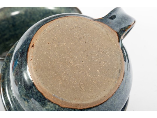 Pot Luck Pottery Laura Teague-Moore (Seagrove, NC) 1986 Soup Bowls