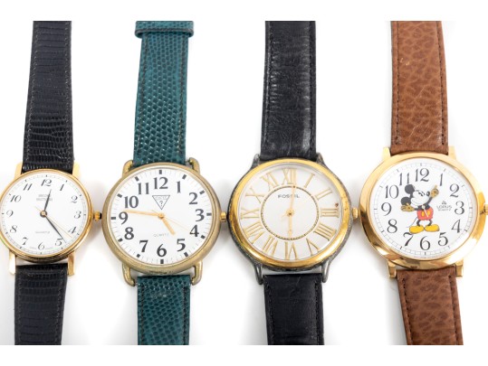 Four Miscellaneous Vintage Wrist Watches