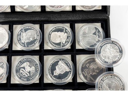 Collection Of .999 Fine Silver Coins (36 Count)