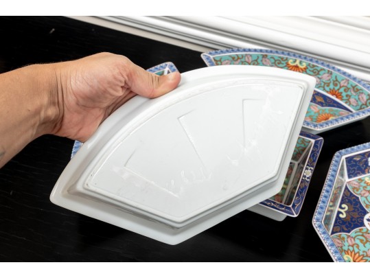 Imari Japanese Divided Serving Dishes