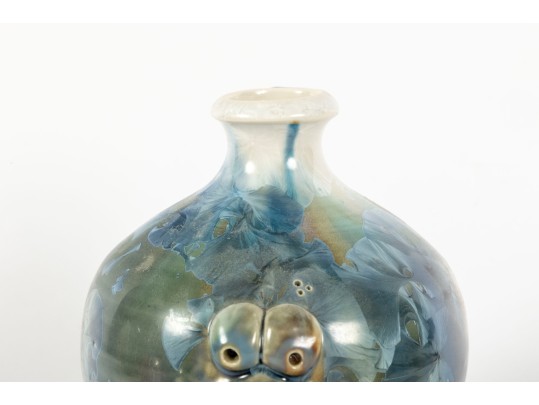 Phil Morgan (Seagrove, NC) Stunning Crystalline Face Jug