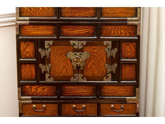 Vintage Korean Tansu 3-Piece Chest