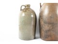 Four Antique North Carolina Glazed Stoneware Jugs