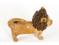 Studio Pottery Lion Figure — Signed Seagrove