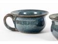 Pot Luck Pottery Laura Teague-Moore (Seagrove, NC) 1986 Soup Bowls