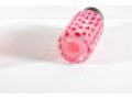 Cranberry Honeycomb Depression Glass Salt And Pepper Shakers