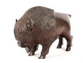 Carved Ironwood Bison Figure