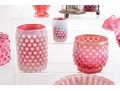 Cranberry Hobnail Glassware