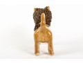 Studio Pottery Lion Figure — Signed Seagrove