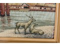 Japanese Torii Gate Needlepoint Embroidery 
