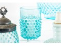 Blue And White Hobnail Depression Glassware