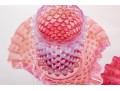 Cranberry Hobnail Glassware