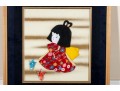 Child In Kimono Origami Oshie Art