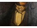 Antique 19th Century Victorian Oil Portrait