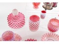 Cranberry Hobnail Glassware
