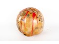 Christopher Columbus Native American Satirical Folk Art Gourd 