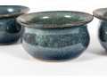 Pot Luck Pottery Laura Teague-Moore (Seagrove, NC) 1986 Soup Bowls
