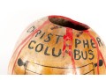 Christopher Columbus Native American Satirical Folk Art Gourd 
