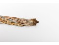 Italian Sterling Silver Braided Necklace & Bracelet 
