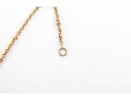 Sleek 14K Stationed Emerald Pendant Necklace