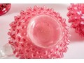 Cranberry Hobnail Glassware