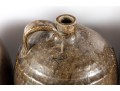 Four Antique North Carolina Glazed Stoneware Jugs