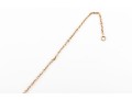 Sleek 14K Stationed Emerald Pendant Necklace