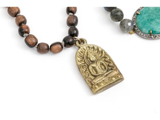 Hard Stone And Carved Beaded Necklaces And Bracelets