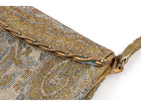 Assorted Lot Of Eight Vintage Beaded And Fabric Bags