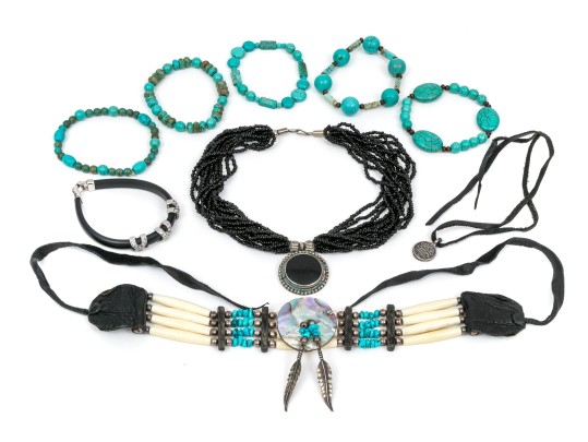 Lot Of Southwestern Inspired Fashion Jewelry