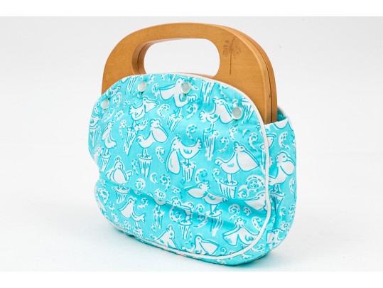 Ralph Lauren, Lilly Pulitzer Lot Of Two Summer Bags