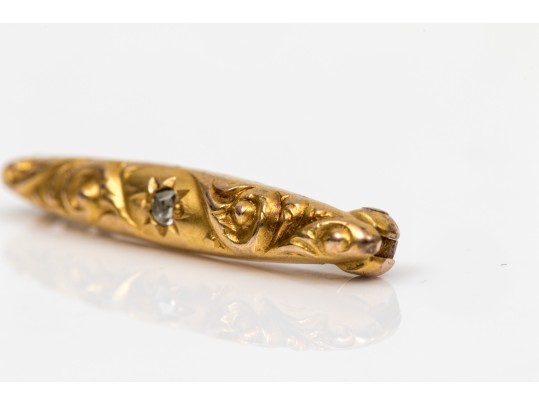 14K & 15K Vintage Bar Pins 