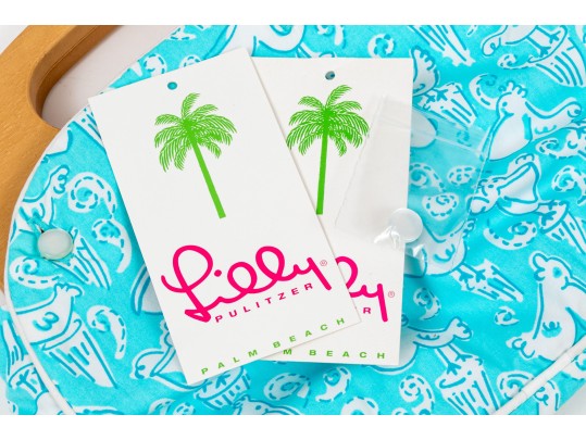 Ralph Lauren, Lilly Pulitzer Lot Of Two Summer Bags