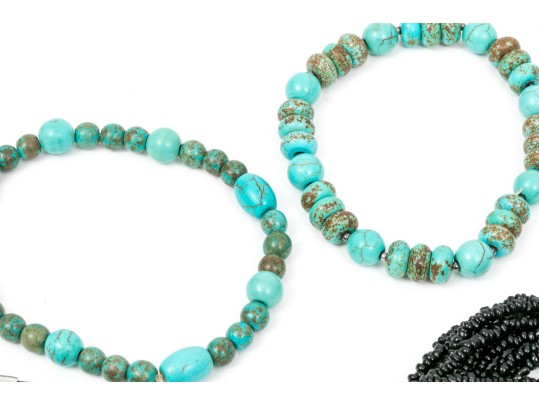 Lot Of Southwestern Inspired Fashion Jewelry