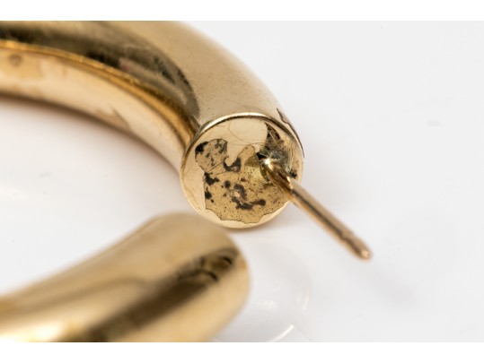 14K Bold Hoop Earrings 