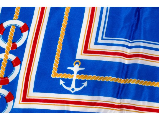 Assorted Lot Of Three Vintage Silk Scarves, Including Liberty