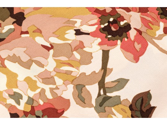 Ralph Lauren Lot Of Assorted Pastel Floral Motif Scarves