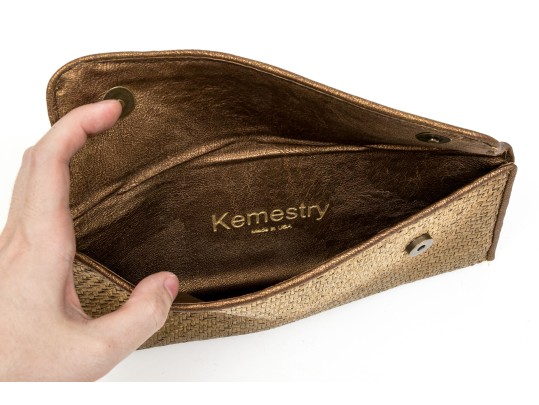Assorted Lot Of Two Baguette Clutches, Including Kemestry And Hobo