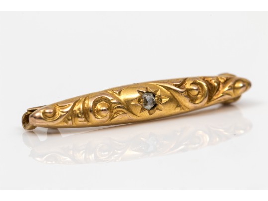 14K & 15K Vintage Bar Pins 