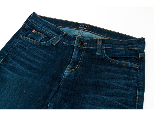 Assorted Designer Jeans Lot, Six Pieces,  Including Hudson And Vince, Assorted Sizes