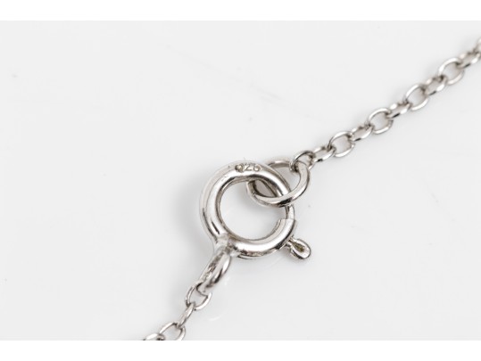 Three Sterling Chain Necklaces