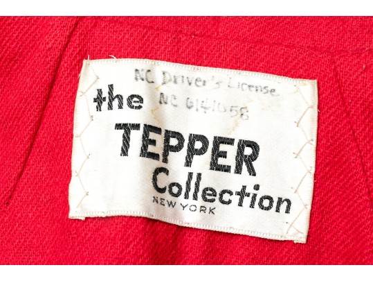 The Tepper Collection NY Tannish Brown Raccoon Fur Hooded Zip Jacket