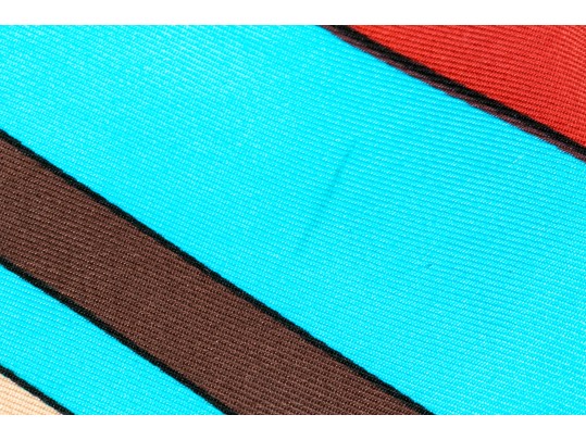 Assorted Lot Of Four Vintage French Silk Scarves, Including Rodier