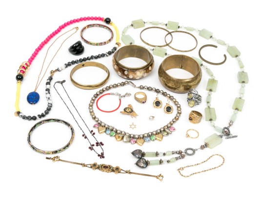 Collection Of Bold Fashion Jewelry